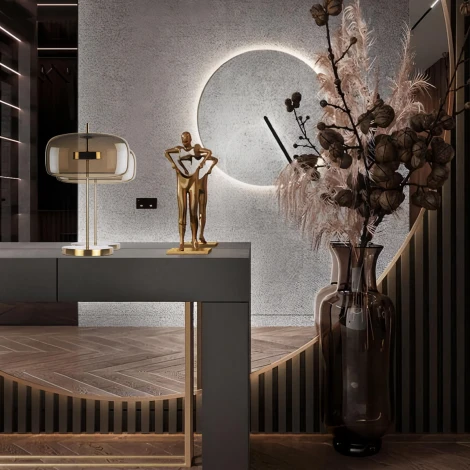 Настольная лампа Loft It Dauphin 10040T/B (LED, 220V, выключатель)