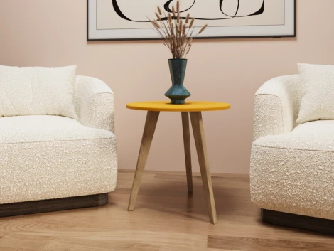 Журнальный стол Слайн Лайл Желтый 3732814001