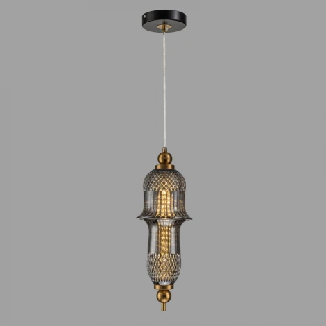 Подвесной светильник Belfast Herbison A1953-A-A3 GR GL (LED, 220V, на проводе)