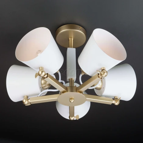 Потолочная люстра Eurosvet Frozen 70083/5 золото