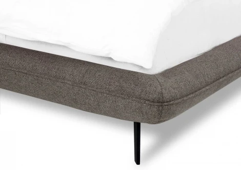 Кровать Amsterdam 1800 ОГОГО (арт.685180), (Велюр/Коричневый)