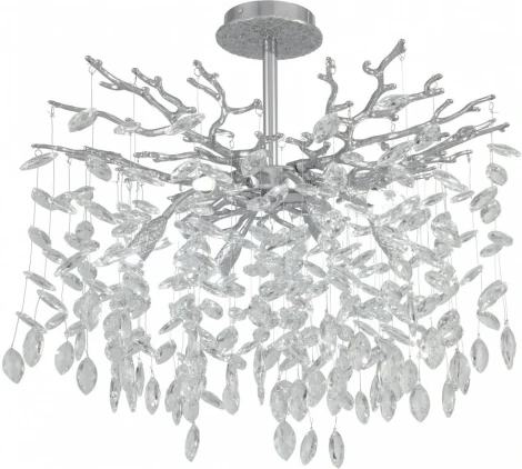 Потолочная люстра хрустальная на штанге Arte Milano Milano-1 23111.600.8.G9.B CR (220V)