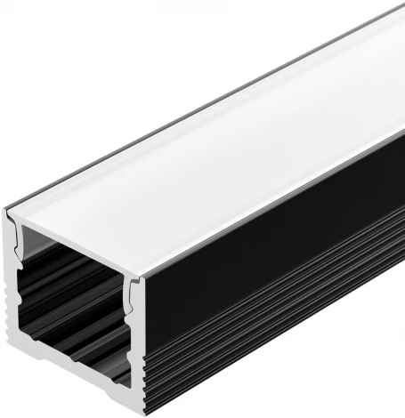 Профиль SL-SLIM-H13M-2000 BLACK (Arlight, Алюминий) 032997