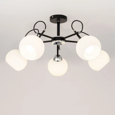 Потолочная люстра на штанге Citilux Стивен CL141251 (220V, шарики)