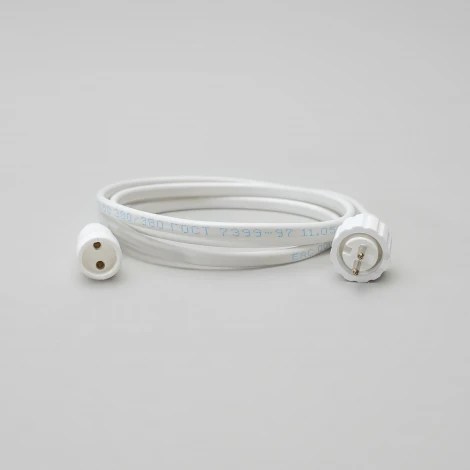 Соединитель 1м для Нитей 24В без возможности управления, Провод Белый ПВХ, IP65 Laitcom SLL1m-8-1