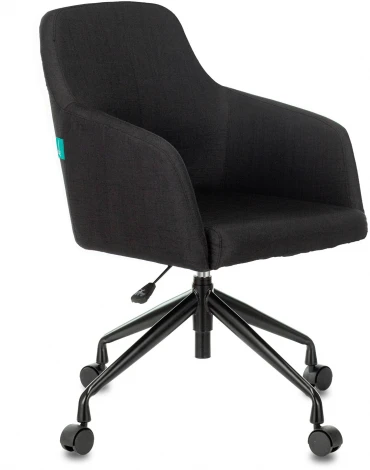 Кресло Бюрократ CH-380 черный крестовина металл черный