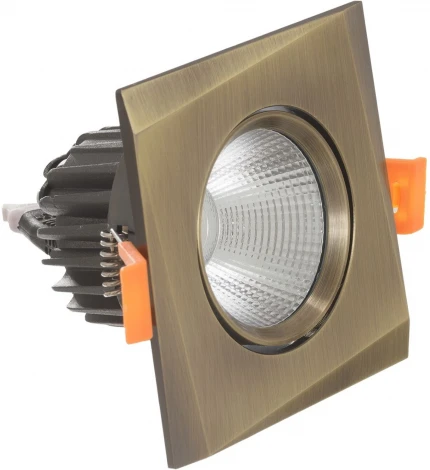 Встраиваемый светильник Lumina Deco Dalston LDC F115 GR+BR