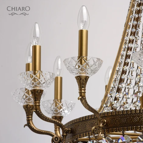 Подвесная люстра Chiaro Габриэль 491011721