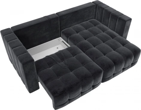 Диван угловой Лига-052 НПБ угол универсальный Лига Диванов (Велюр) арт.128800