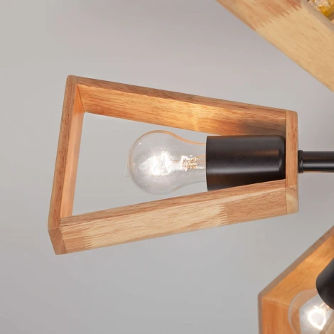 Потолочная люстра Eurosvet Klark 70056/6 черный (220V)