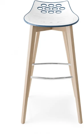 Обеденный стул M-City JAM W CB/1487, ash.P19W OAK NATURAL/ P799-P11P WHITE/ GLOSSY NOUGAT