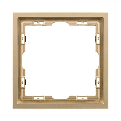 Рамка 1-постовая золотой Kollinger Eclipse EC1GD