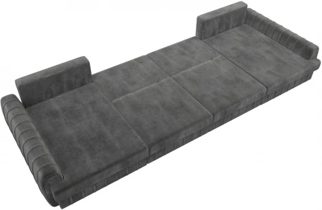 Диван П-образный Лига-057 НПБ Лонг Лига Диванов (Велюр) арт.129335