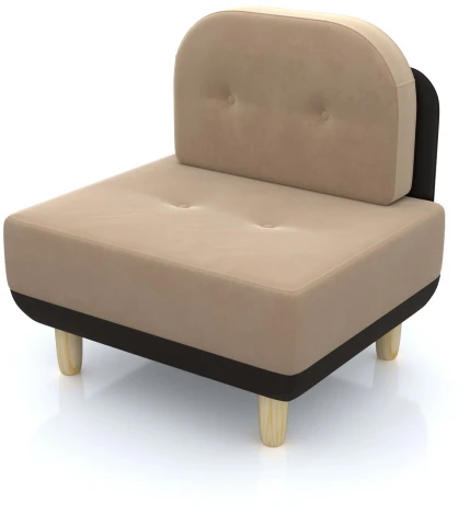 Кресло Arsko Торли бежевый велюр