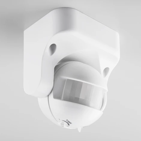 Датчик движения инфракрасный накладной Elektrostandard, белый, 1200W, IP44