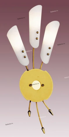 Бра N-Light BX-0028 BX-0028/3 satin gold