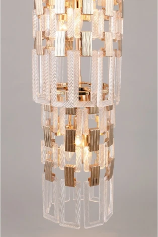 Подвесная люстра каскадная Aployt Alessio APL.858.03.31 (220V, на цепи)