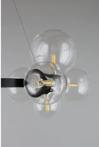 Подвесной светильник Aployt Feliche APL.334.03.11 (220V, на тросе, шарики, молекулы)