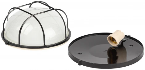 Настенно-потолочный светильник ЭРА НБП 03-100-002 в инд. упаковке НБП 03-100-002 черный