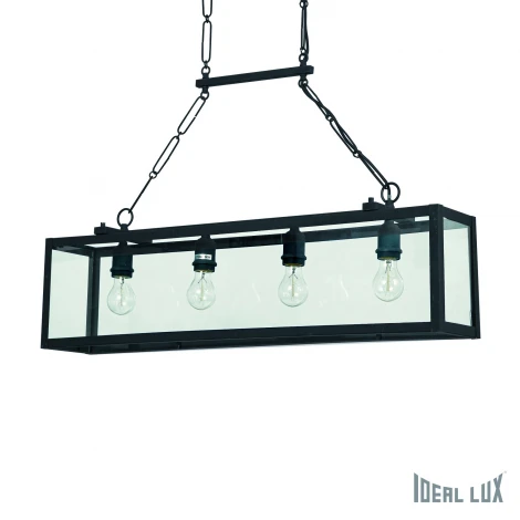Подвесной светильник Ideal Lux Igor SP4 NERO
