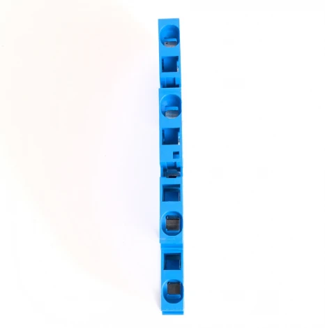 Зажим пружинный 4-х проводной проходной ЗНИ 2 уровня ЗНИ 4 мм2 Stekker 39974