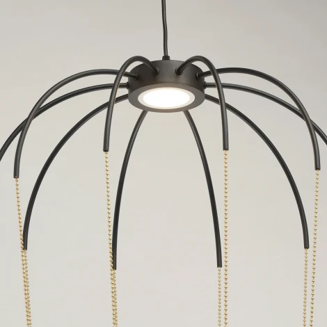 Подвесная люстра DeMarkt Стелла 412010701 (LED, 220V, на проводе, круглые, клетка)