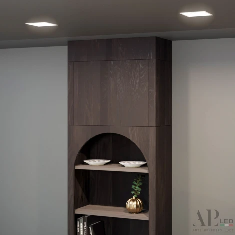 Точечный светильник встраиваемый APL LED Ingrid 3322.LDF9016/9W/6K (220V, IP40)