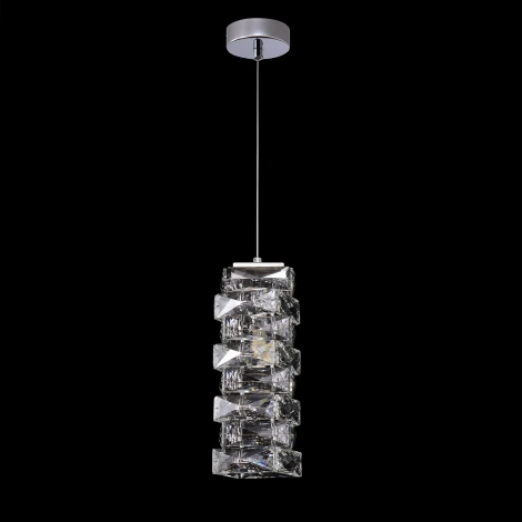 Светильник подвесной Crystal Lux ROLANDO SP1.3 CHROME