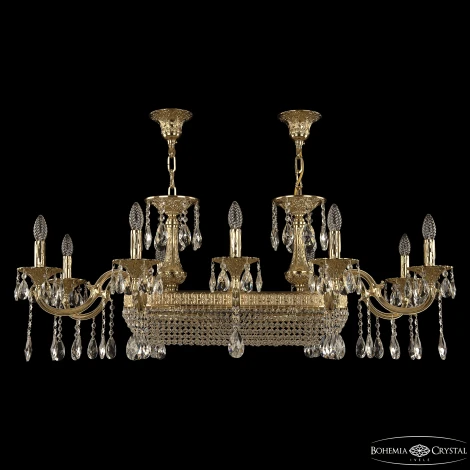 Подвесная люстра Bohemia Verona 72153/10/250/600 G