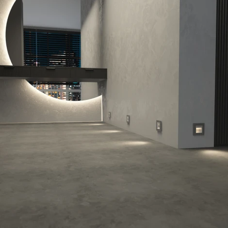 Встраиваемая LED подсветка (серебряный матовый) Werkel W1154165 (a066805)