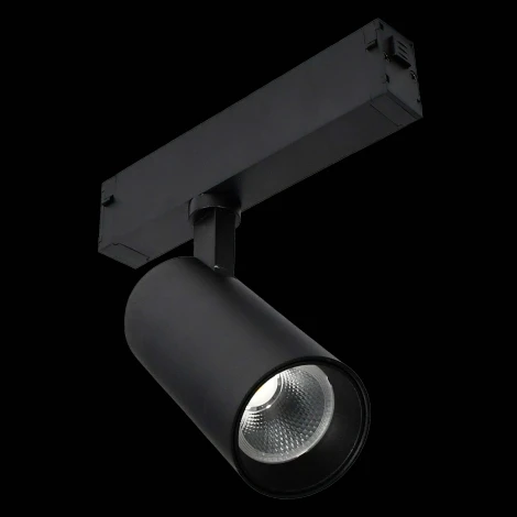 Трековый однофазный светильник светодиодный ST Luce Skyline 220 ST660.496.10H SMART Черный LED 1*10W 2700K-6000K 220V