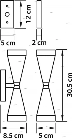 Бра Lightstar Punto 807624 (220V)