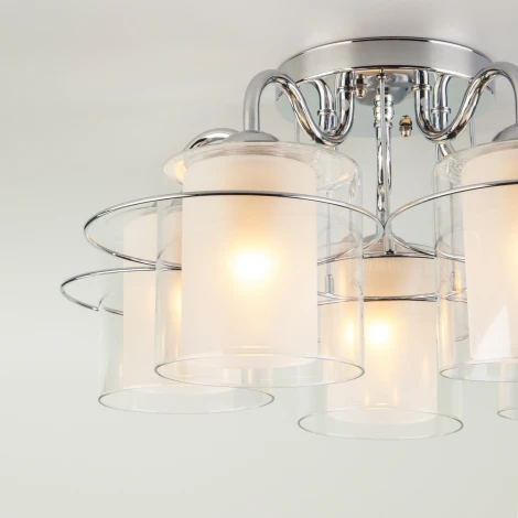 Потолочная люстра Eurosvet Darcy 30160/5 хром (220V)