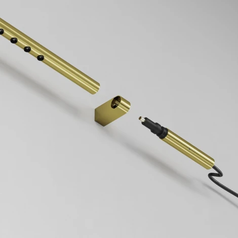 Ввод питания Maytoni Accessories For System Axity CA002PI-BS (48V)