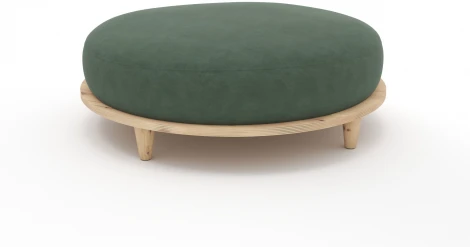 Пуф Arsko Сканди 4 зеленый велюр