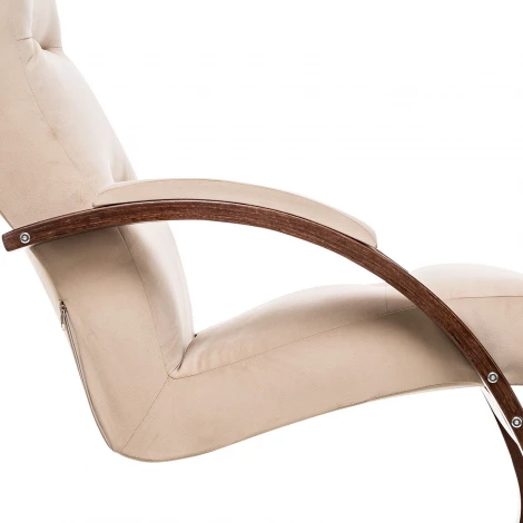 Кресло-качалка Leset Милано (Фанера,Шпон березы/Велюр) Leset арт.2500000072666