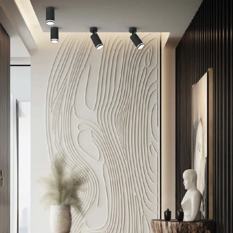 Спот Wolta WSL-GU10/04BL под лампу GU10 Черный CORALLO