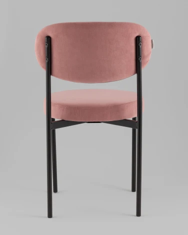 Стул Бриф Original N велюр пыльно-розовый Stool Group УТ000042625