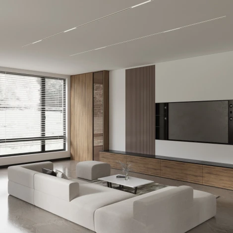 Трековый светильник для низковольтного шинопровода Novotech Flum 359508 белый LED 10W 48V 3000K