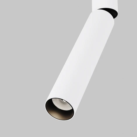 Трековый светильник однофазный 220V 6W Maytoni Focus T TR142-1-6W3K-W (LED, круглые)