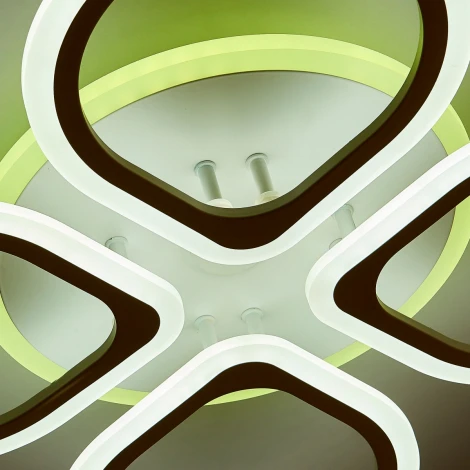 Потолочная люстра RGB Citilux Ромби Смарт CL236A140E (LED, 220V, умный дом - Алиса, Маруся, Сири, цветы)