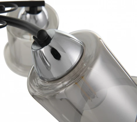 Потолочная люстра на штанге Arte Milano AMALFI 323219/5 CR+BK (220V)