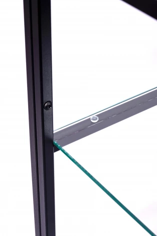 Консольный стол AllConsoles 1012-CB clear черный муар