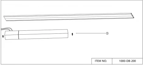 Драйвер 200W для магнитного шинопровода Favourite Unika 1000-DB-200