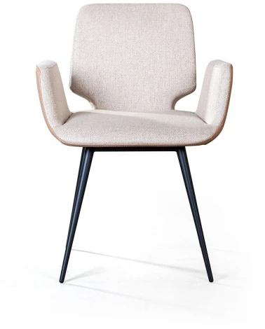 Стул с подлокотниками Adam, рогожка комби бежевый Top Concept ADAM 2000000000688