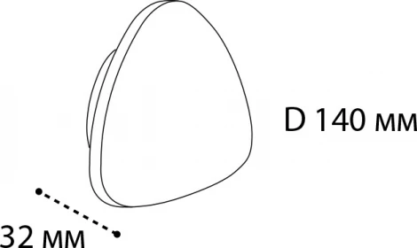 Настенный светильник Italline IT02-014 white (LED, 220V)