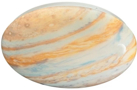 Настенно-потолочный светильник Sonex Jupiter 7724/EL пластик/мульти LED 70Вт 3000-6000К D500 IP43 пульт ДУ (220V, круглые)