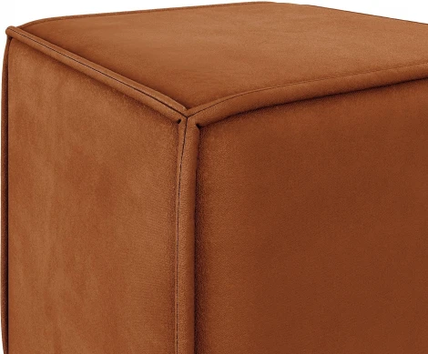 Маленькая радость Пуф квадратный терракотовый D1 furniture арт.AAA41664010