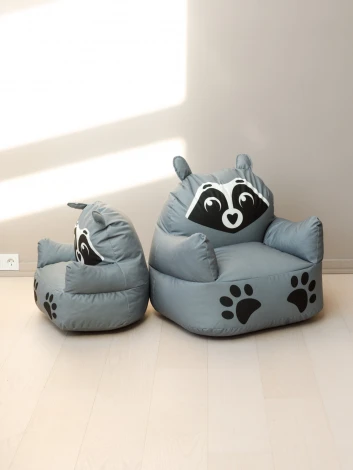 Пуфик Dreambag Енот (Классический+PushUp, L) 3935421