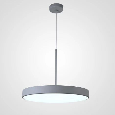 Подвесной светильник Wi-Fi Turna One D50 Gray By By ImperiumLoft Turna-One01 (LED, 220V, голосовое управление, умный дом - Алиса, на проводе, круглые)
